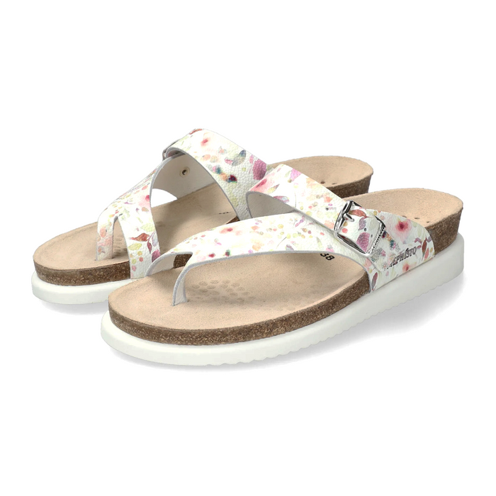 Mephisto Helen Sandal (Women) - Mutlicolor Sandflower Sandal - Thong - The Heel Shoe Fitters
