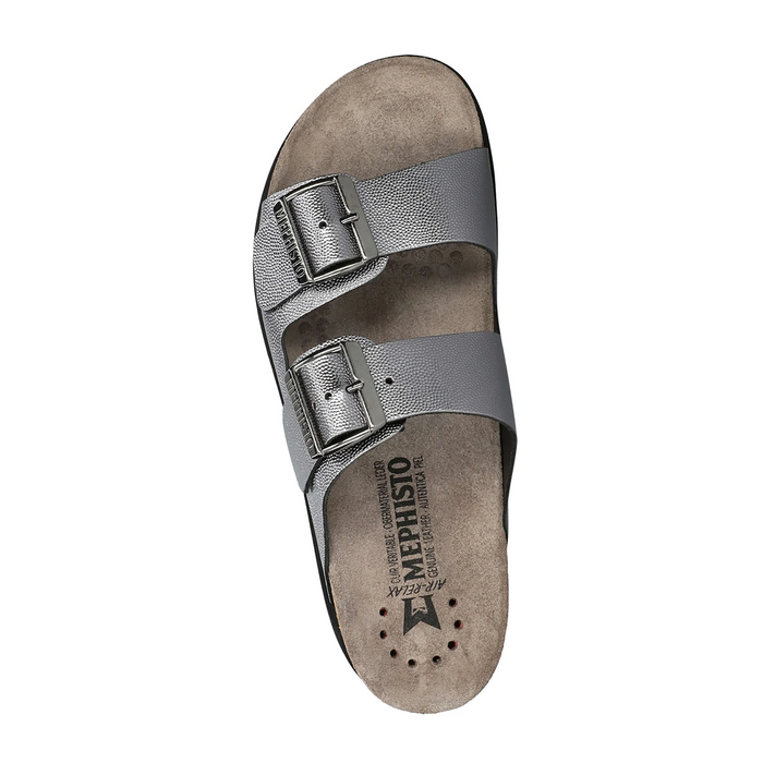 Mephisto Hester Slide Sandal (Women) - Grey Odysee Sandal - Slide - The Heel Shoe Fitters