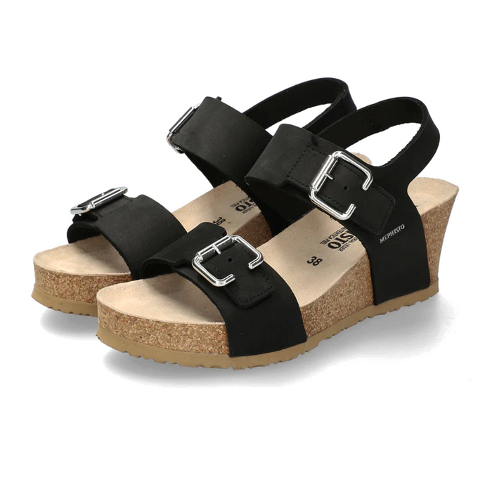 Mephisto Lissandra Wedge Sandal (Women) Sandal - Heel/Wedge - The Heel Shoe Fitters