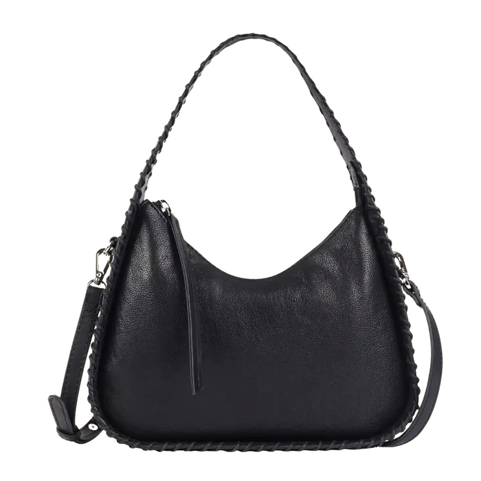 Milo Nico Hobo Bag - Black Accessories - Bags - Crossbody - The Heel Shoe Fitters
