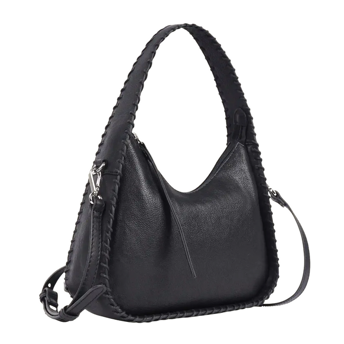 Milo Nico Hobo Bag - Black Accessories - Bags - Crossbody - The Heel Shoe Fitters