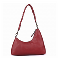 Milo Velutto Shoulder Bag - Burgundy Accessories - Bags - Handbags - The Heel Shoe Fitters