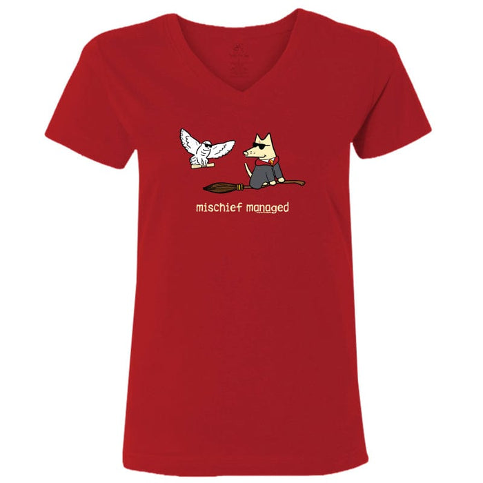 Mischief Managed - Ladies T-Shirt V-Neck