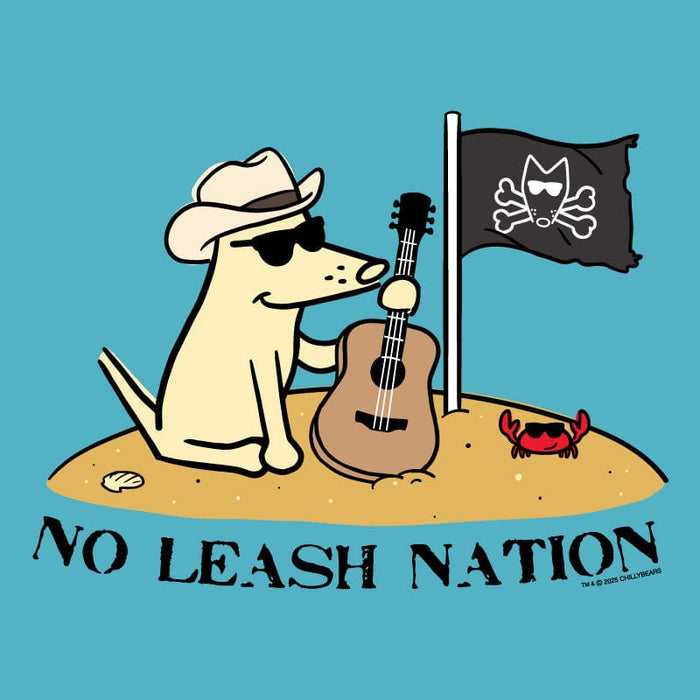 No Leash Nation - Ladies T-Shirt V-Neck