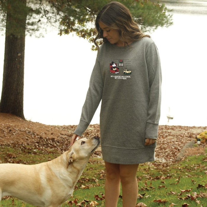 Not a Creature Was Stirring - Sweatshirt Dress