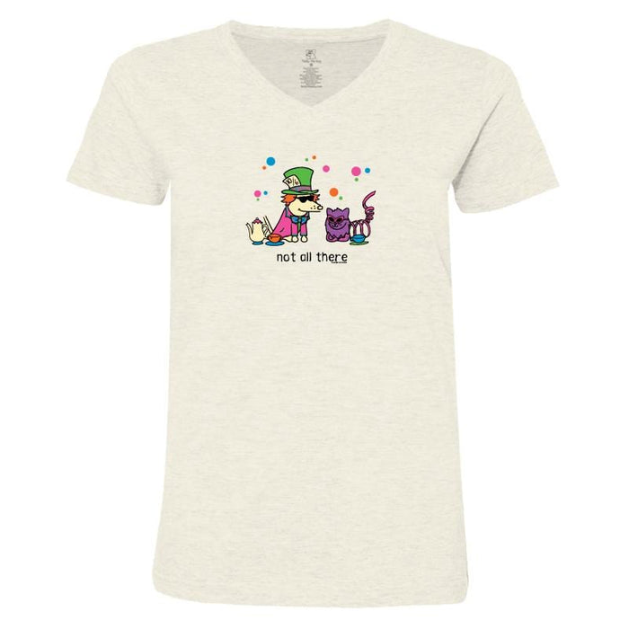 Not All There - Ladies T-Shirt V-Neck