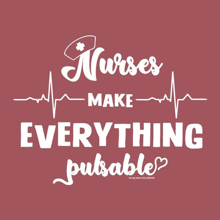 Nurses Make Everything Pulsable - Lightweight Tee