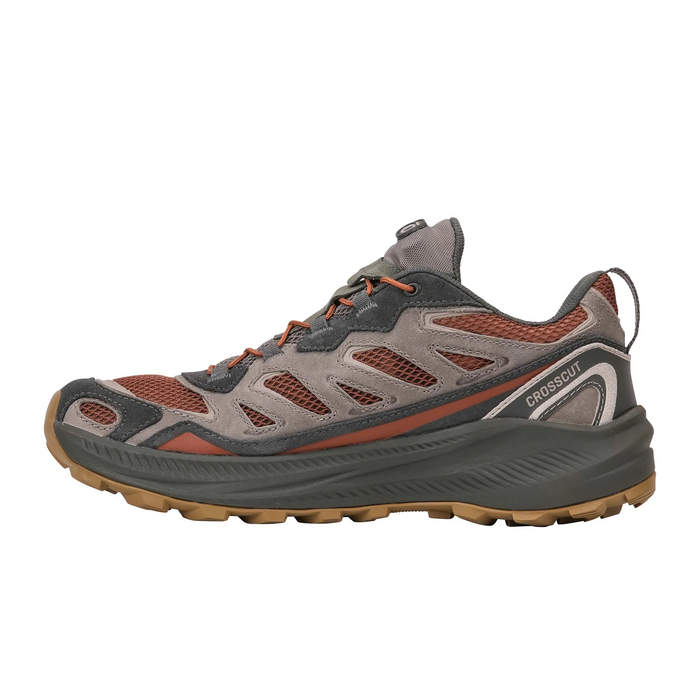 Oboz Crosscut Low Hiking Shoe (Men) - Copper Hiking - Low - The Heel Shoe Fitters