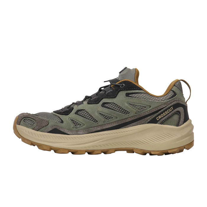 Oboz Crosscut Low Hiking Shoe (Men) - Olive Branch Hiking - Low - The Heel Shoe Fitters