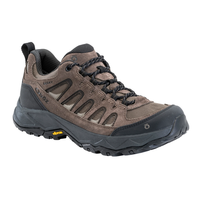Oboz Sawtooth Ascent Low B-Dry Hiking Shoe (Men) - Classic Brown Hiking - Low - The Heel Shoe Fitters