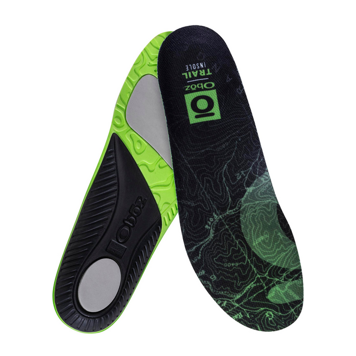 Oboz Trail Insole (Unisex) - Green Accessories - Orthotics - FullLength - The Heel Shoe Fitters