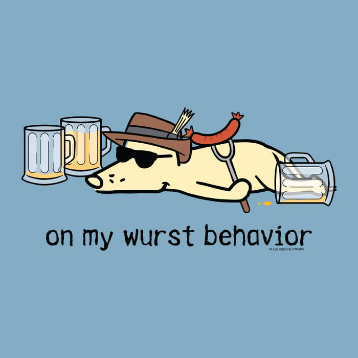 On My Wurst Behavior - Classic Long-Sleeve T-Shirt