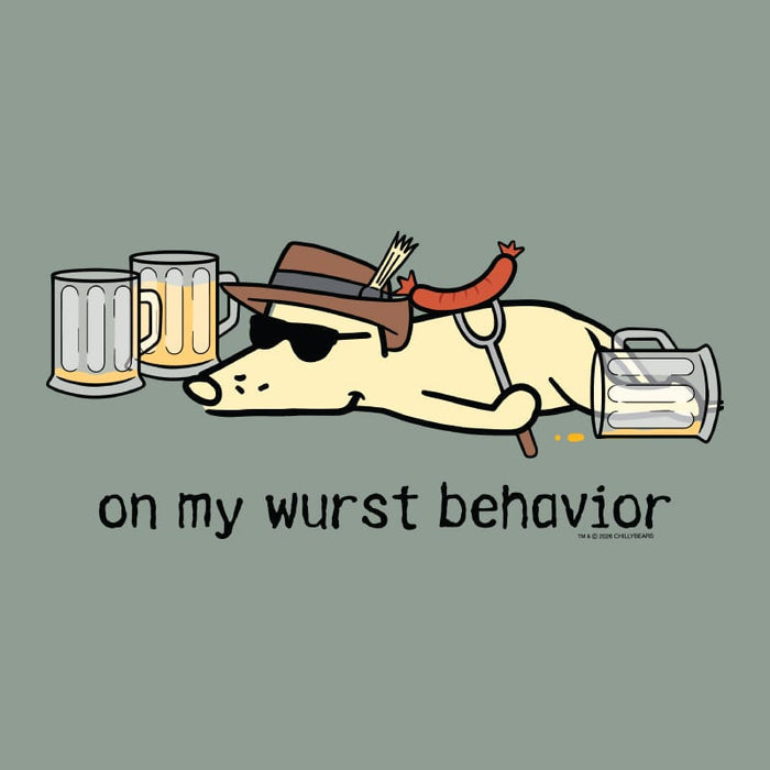 On My Wurst Behavior - Classic Long-Sleeve T-Shirt