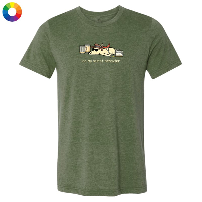 On My Wurst Behavior - Lightweight Tee