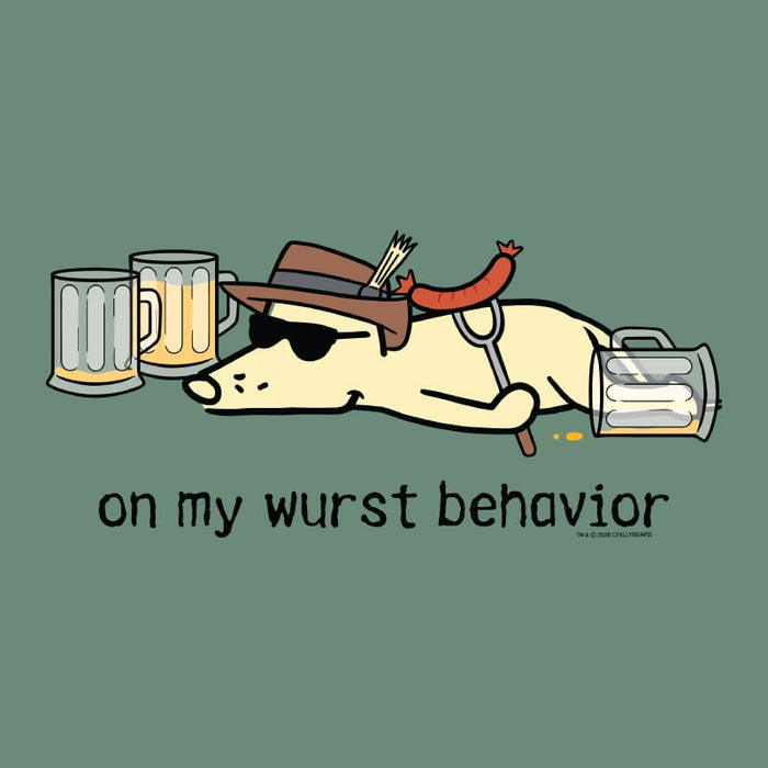 On My Wurst Behavior - Sweatshirt Pullover Hoodie