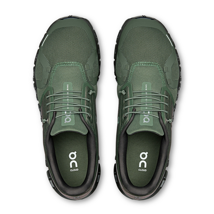 On Running Cloud 6 Running Shoe (Men) - Thyme/Espresso Athletic - Running - Cushion - The Heel Shoe Fitters