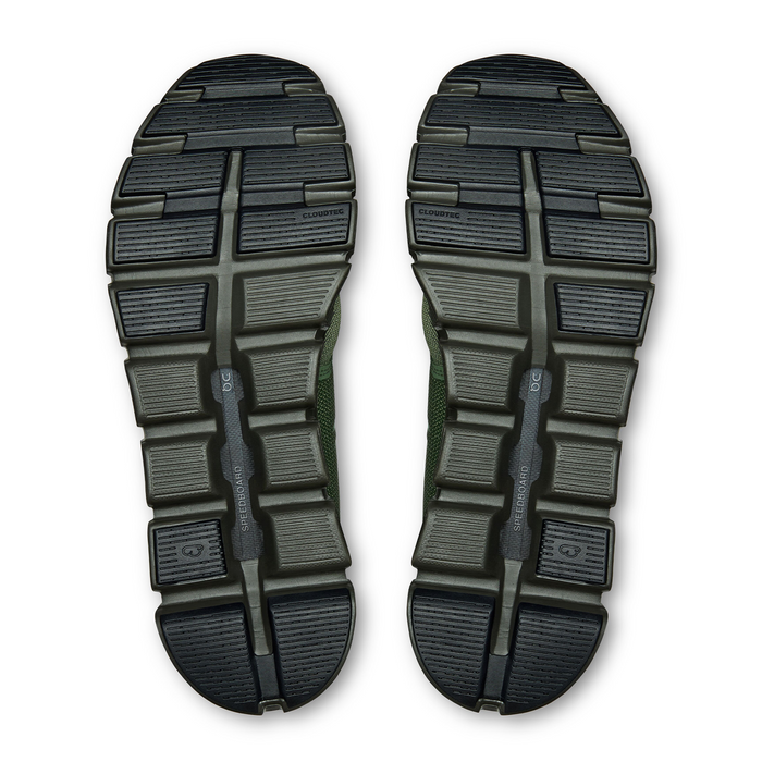On Running Cloud 6 Running Shoe (Men) - Thyme/Espresso Athletic - Running - Cushion - The Heel Shoe Fitters