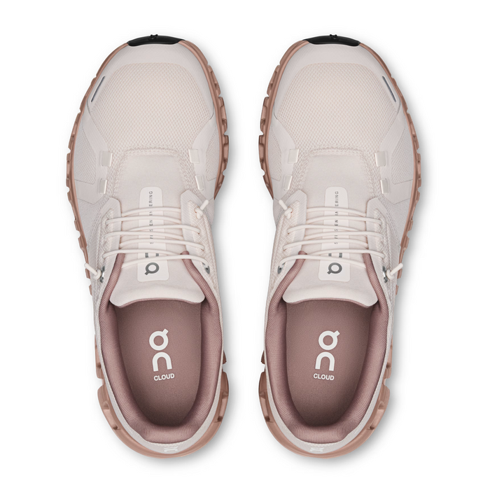 On Running Cloud 6 Running Shoe (Women) - Oyster/Biscuit Athletic - Running - Cushion - The Heel Shoe Fitters