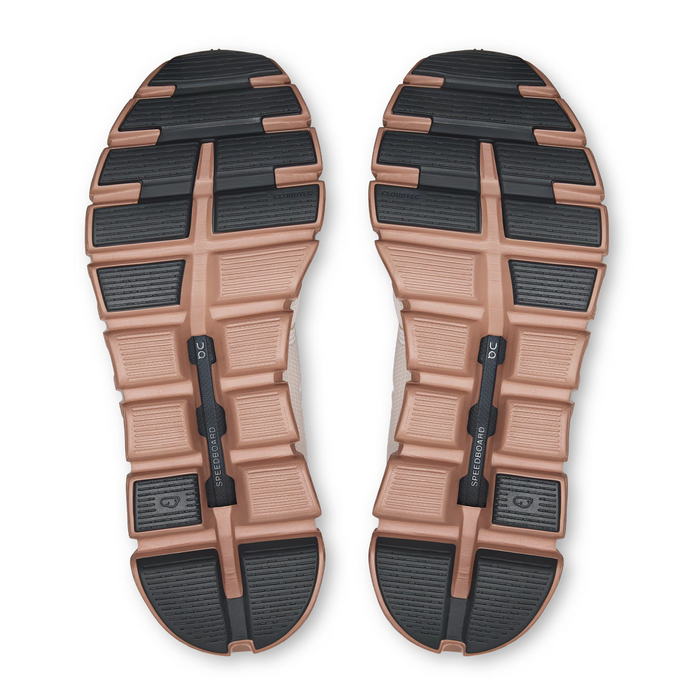 On Running Cloud 6 Running Shoe (Women) - Oyster/Biscuit Athletic - Running - Cushion - The Heel Shoe Fitters