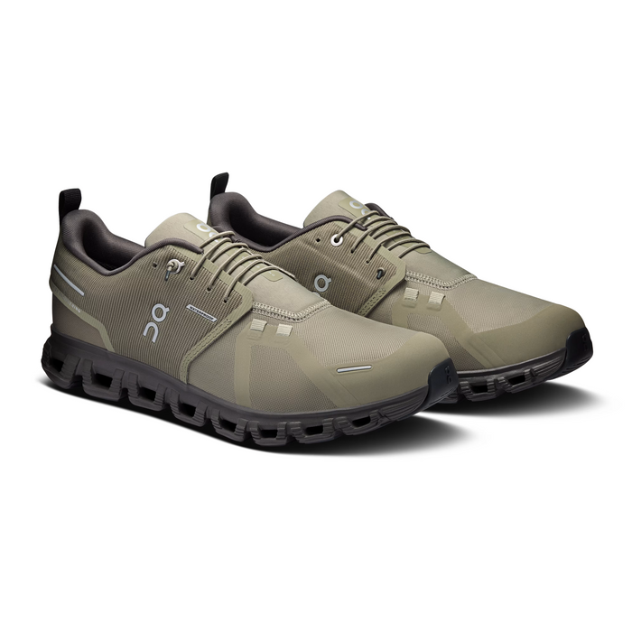 On Running Cloud 6 Waterproof Running Shoe (Men) - Olive/Espresso Athletic - Running - Cushion - The Heel Shoe Fitters