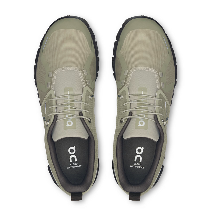 On Running Cloud 6 Waterproof Running Shoe (Men) - Olive/Espresso Athletic - Running - Cushion - The Heel Shoe Fitters