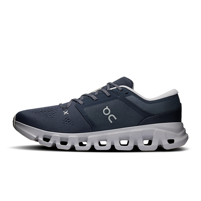 On Running Cloud X 5 Running Shoe (Men) - Navy/Glacier Athletic - Running - Neutral - The Heel Shoe Fitters