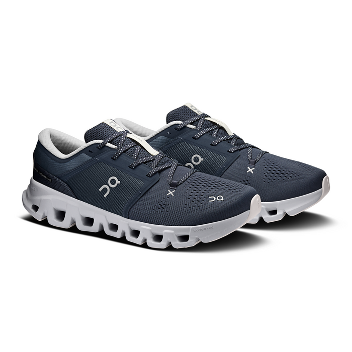 On Running Cloud X 5 Running Shoe (Men) - Navy/Glacier Athletic - Running - Neutral - The Heel Shoe Fitters