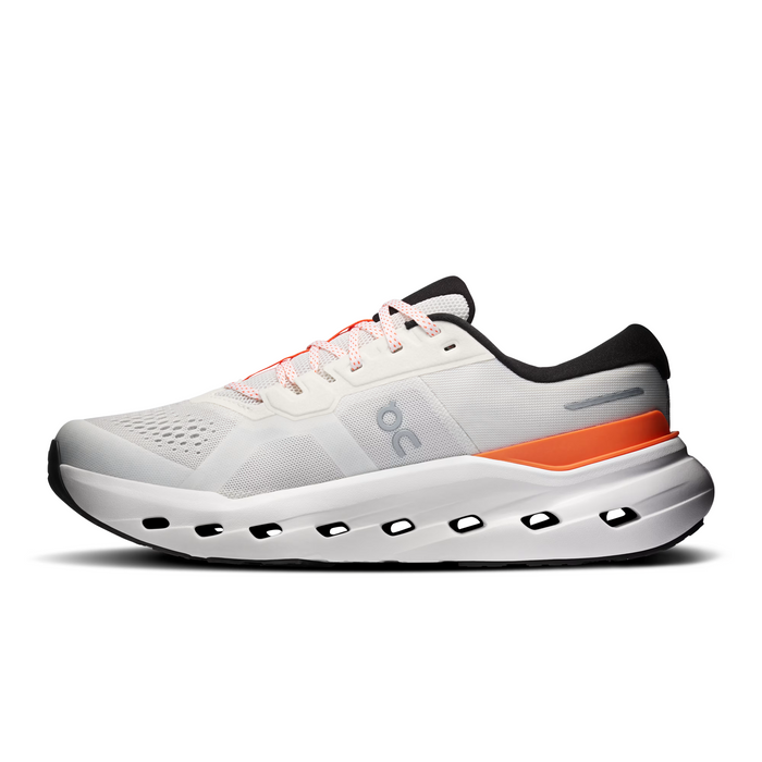 On Running Cloudrunner 3 Running Shoe (Men) - Ivory/Flame Athletic - Running - Cushion - The Heel Shoe Fitters
