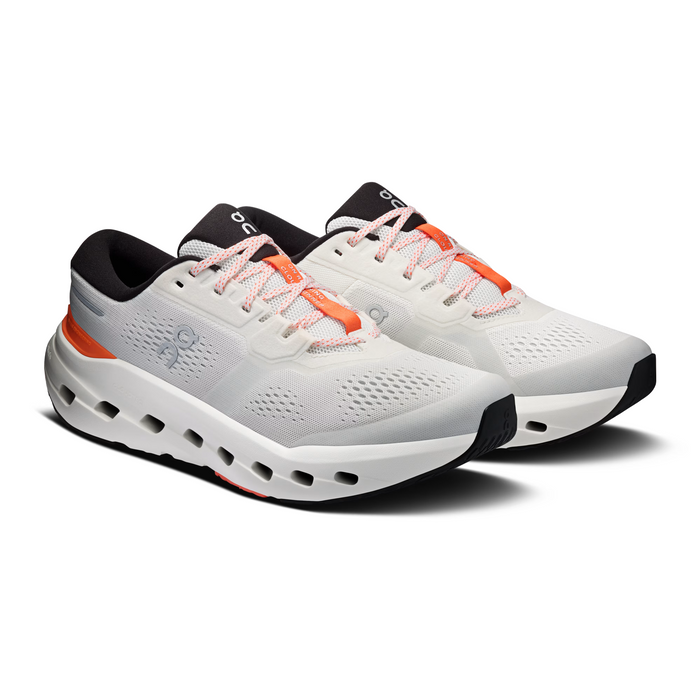 On Running Cloudrunner 3 Running Shoe (Men) - Ivory/Flame Athletic - Running - Cushion - The Heel Shoe Fitters