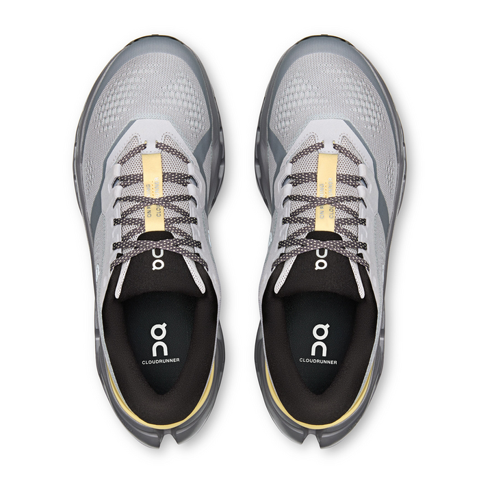 On Running Cloudrunner 3 Running Shoe (Men) - Platinum/Squash Athletic - Running - Cushion - The Heel Shoe Fitters