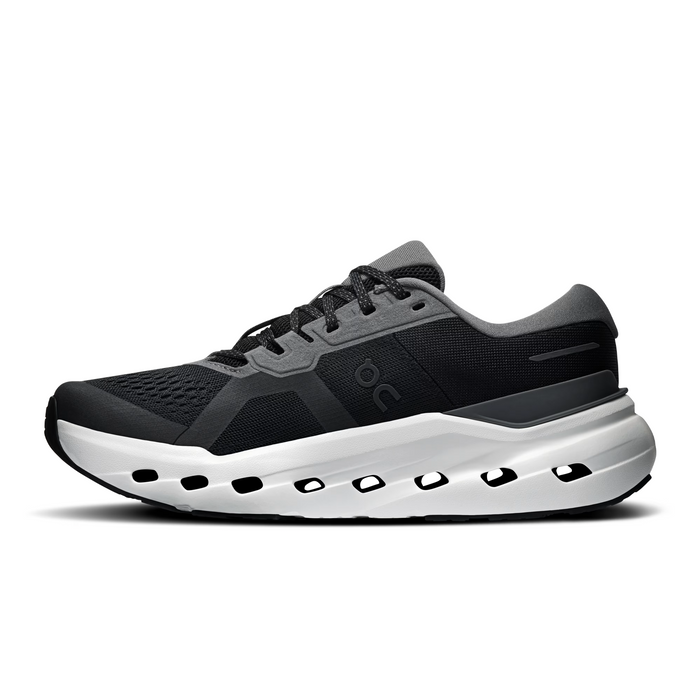 On Running Cloudrunner 3 Running Shoe (Women) - Black/Ivory Athletic - Running - Cushion - The Heel Shoe Fitters