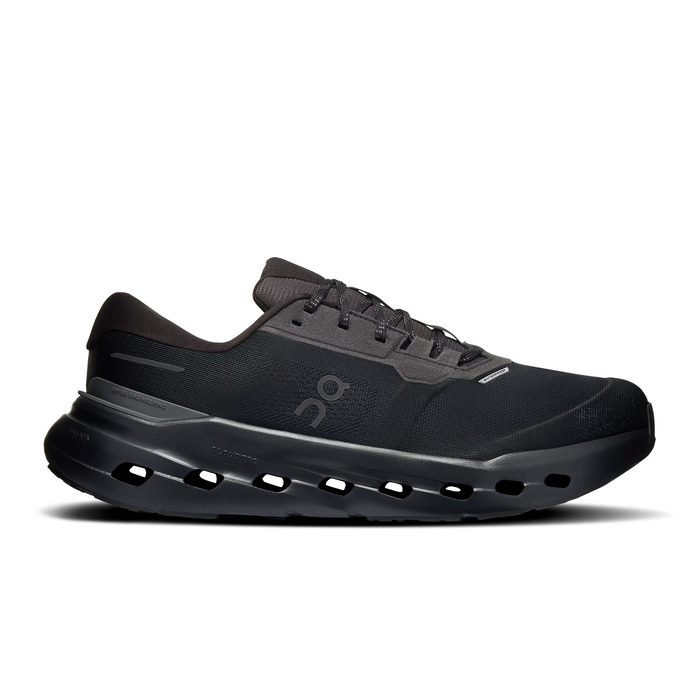 On Running Cloudrunner 3 Waterproof Running Shoe (Men) - Black/Black Athletic - Running - Cushion - The Heel Shoe Fitters