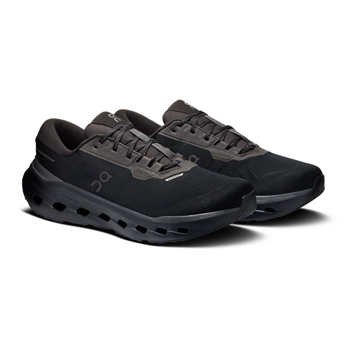 On Running Cloudrunner 3 Waterproof Running Shoe (Men) - Black/Black Athletic - Running - Cushion - The Heel Shoe Fitters