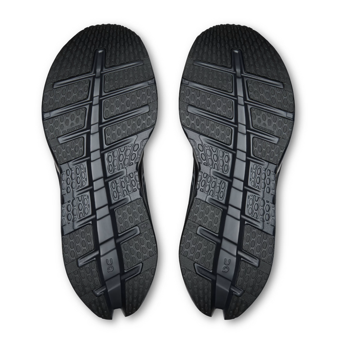 On Running Cloudrunner 3 Waterproof Running Shoe (Men) - Black/Black Athletic - Running - Cushion - The Heel Shoe Fitters