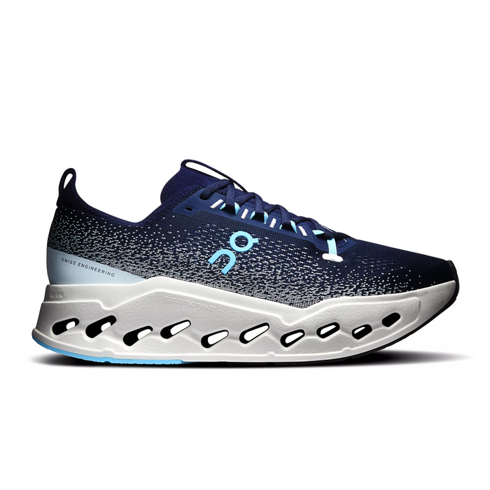 On Running Cloudsurfer Max Running Shoe (Men) - Midnight/Ivory Athletic - Running - Cushion - The Heel Shoe Fitters