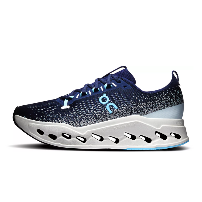 On Running Cloudsurfer Max Running Shoe (Men) - Midnight/Ivory Athletic - Running - Cushion - The Heel Shoe Fitters