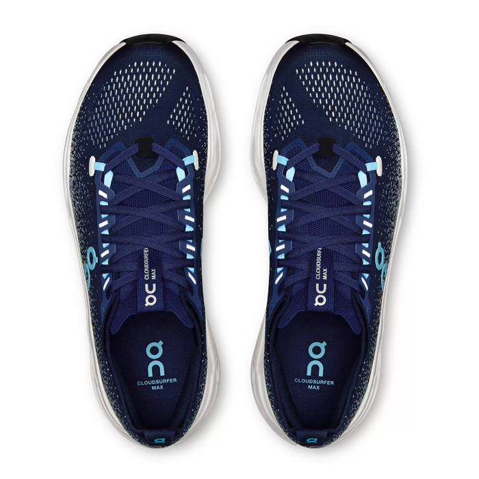 On Running Cloudsurfer Max Running Shoe (Men) - Midnight/Ivory Athletic - Running - Cushion - The Heel Shoe Fitters