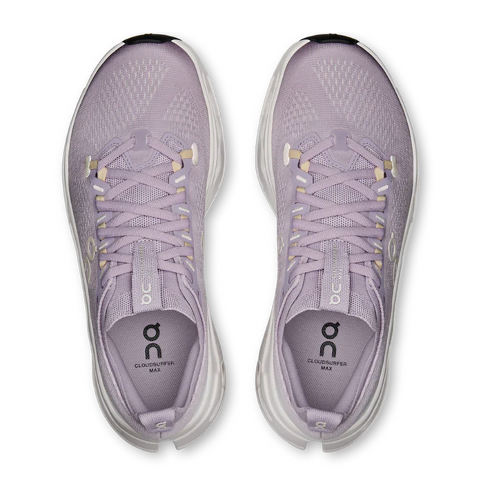 On Running Cloudsurfer Max Running Shoe (Women) - Foxglove/Ivory Athletic - Running - Cushion - The Heel Shoe Fitters
