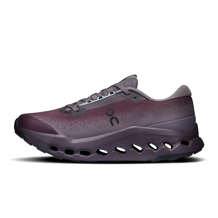 On Running Cloudsurfer Trail 2 Waterproof Running Shoe (Women) - Urchin/Pebble Athletic - Running - Trail - The Heel Shoe Fitters