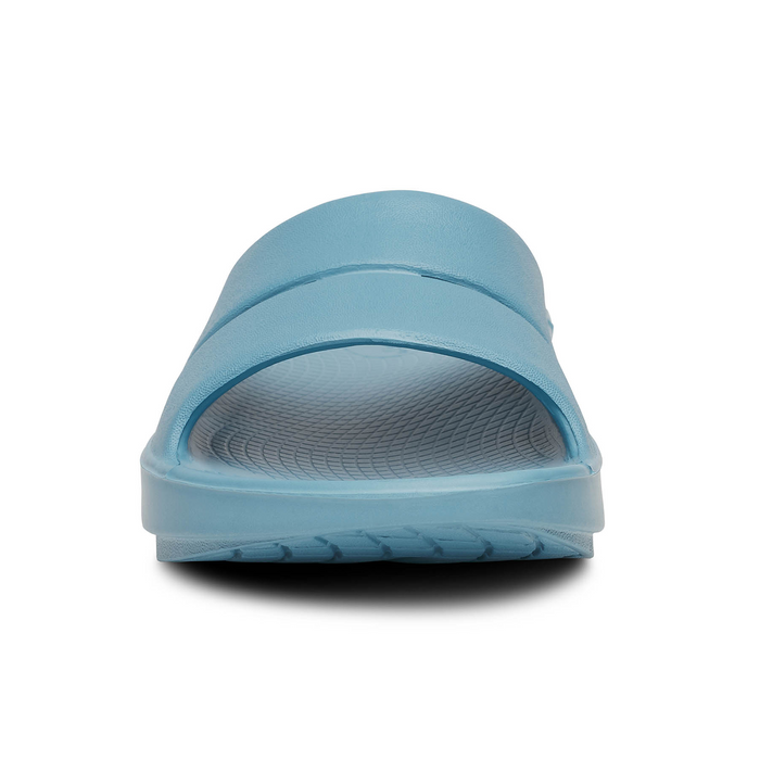 Oofos OOahh Slide Sandal (Unisex) - Ocean Blue Sandal - Slide - The Heel Shoe Fitters