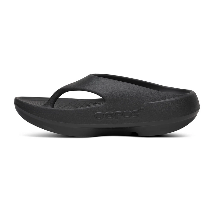 Oofos OOriginal+ Sandal (Unisex) - Black Sandal - Thong - The Heel Shoe Fitters