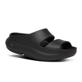 Oofos OOyea Slide (Women) - Black Sandal - Slide - The Heel Shoe Fitters