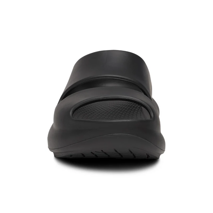 Oofos OOyea Slide (Women) - Black Sandal - Slide - The Heel Shoe Fitters