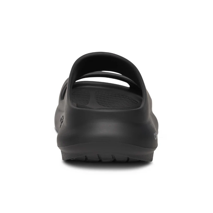 Oofos OOyea Slide (Women) - Black Sandal - Slide - The Heel Shoe Fitters