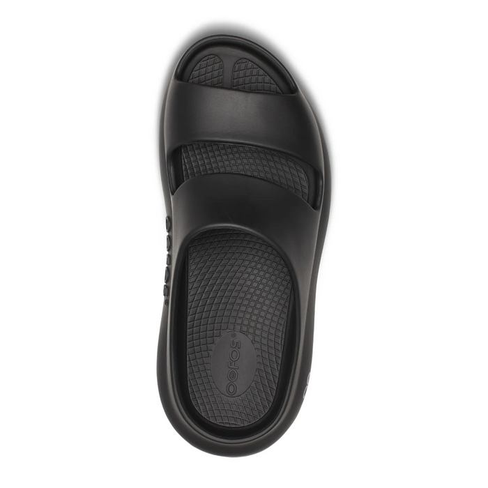 Oofos OOyea Slide (Women) - Black Sandal - Slide - The Heel Shoe Fitters