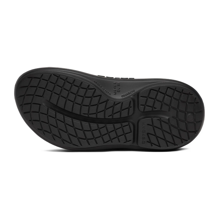 Oofos OOyea Slide (Women) - Black Sandal - Slide - The Heel Shoe Fitters