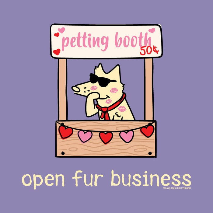 Open Fur Business - Sweatshirt Dress