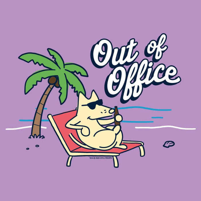 Out of Office - Ladies T-Shirt V-Neck