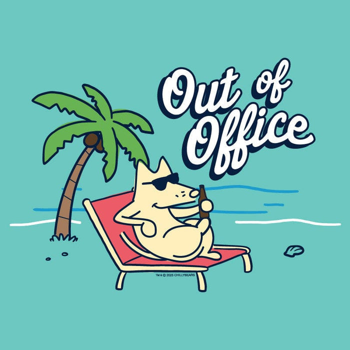 Out of Office - Ladies T-Shirt V-Neck