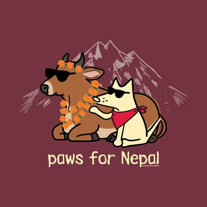 Paws for Nepal - Lightweight Tee